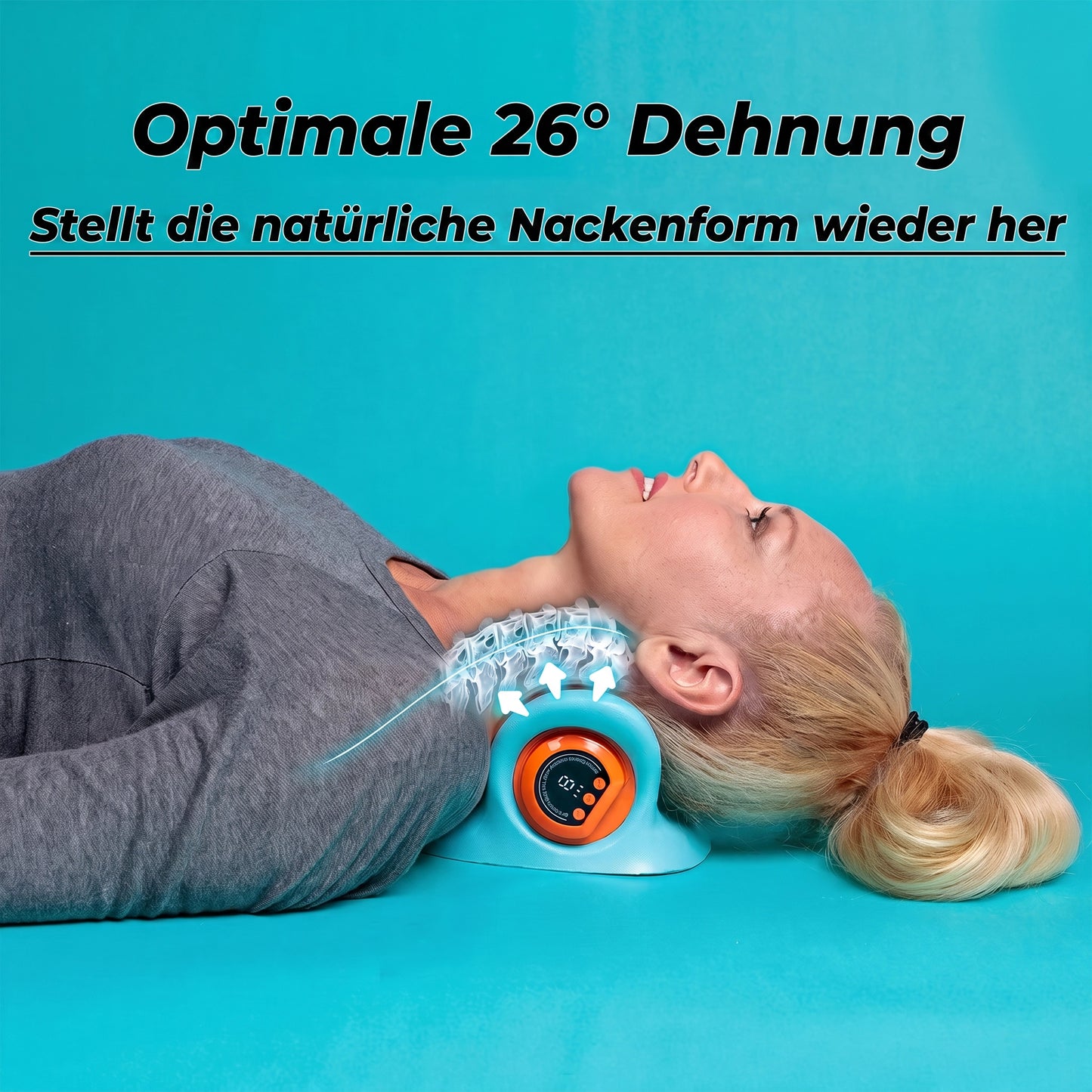 4-in-1 EMS Nackenmassagegerät – gegen Schwindel & Verspannungen