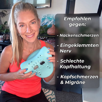 4-in-1 EMS Nackenmassagegerät – gegen Schwindel & Verspannungen